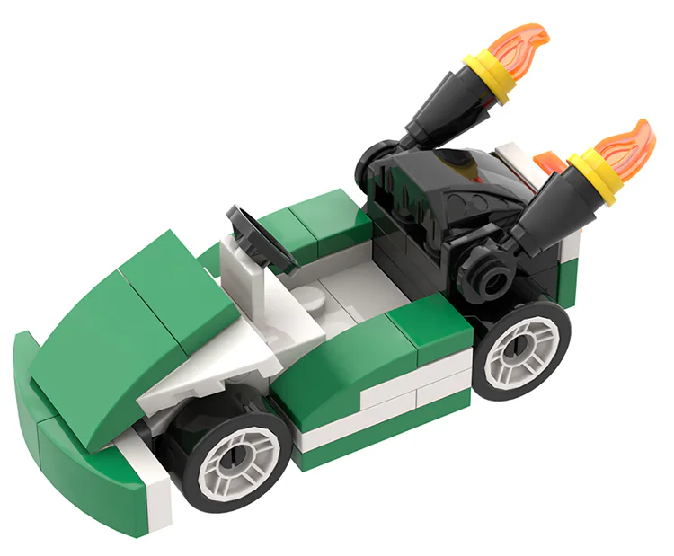 Mario Racer: Luigi WM MOC1220-A