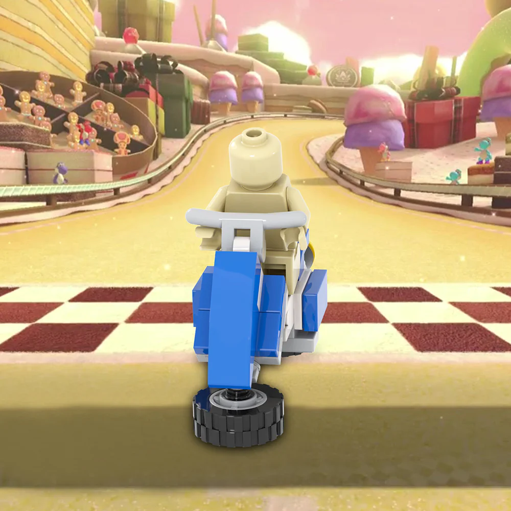 Mario racing car: Chinobio WM MOC1225-A image 1