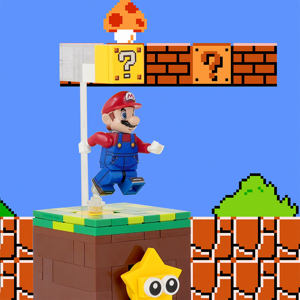 Mario jumped WM MOC1236-A image 1