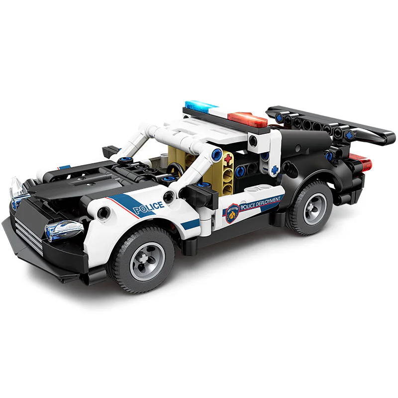 Overrun pursuit police car 开智 KAZI/高博乐 GBL KY1088