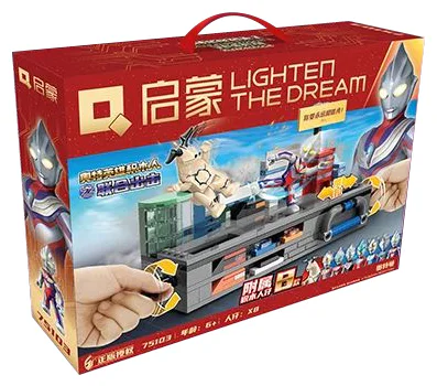 The Ot Heroes and Geminis are fighting against the coalition 启蒙 QMAN/ENLIGHTEN/Keeppley 75103 image 1