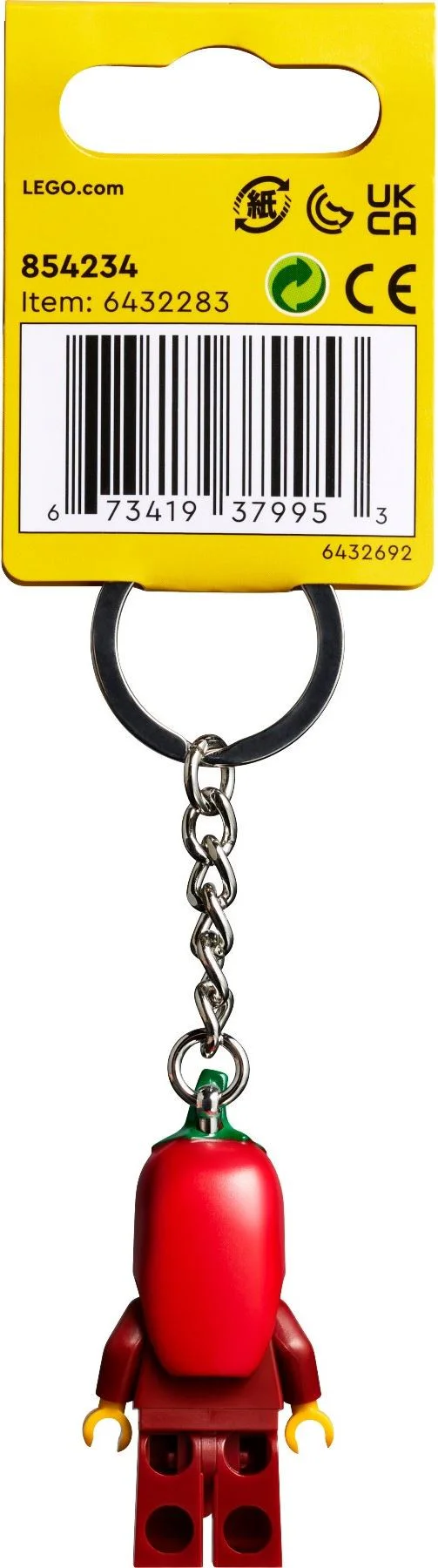 Spicy girl key chain 乐高 LEGO 854234 image 2