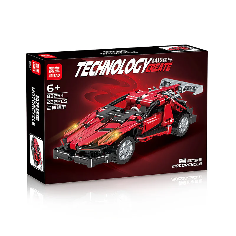 The technology racer, the red 明迪 minGDi/磊宝 LEIBAO 8325-1
