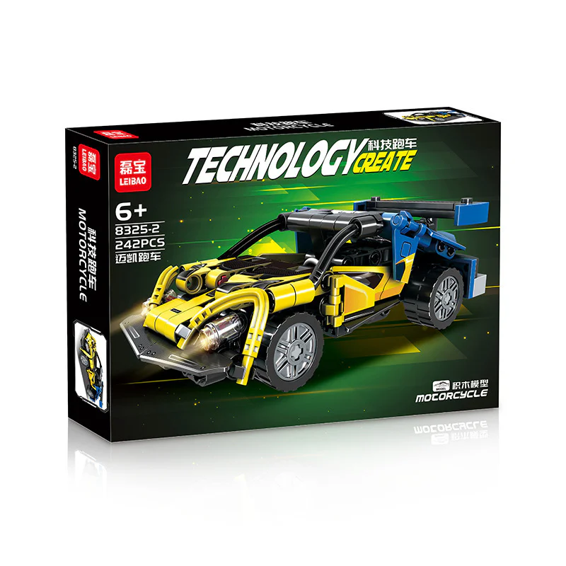 Technology racer, yellow 明迪 minGDi/磊宝 LEIBAO 8325-2