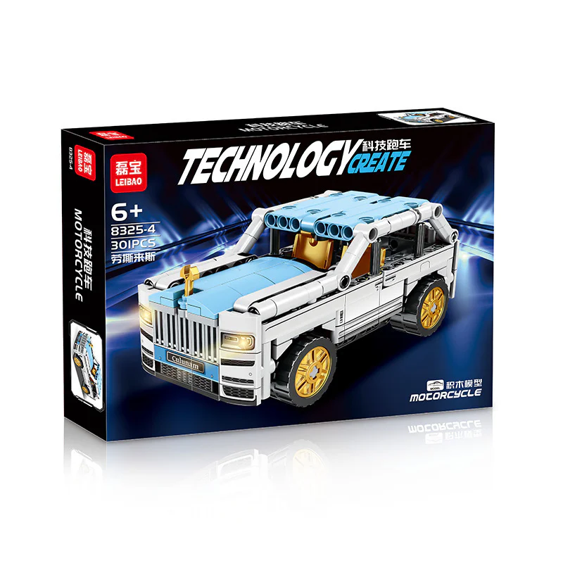 The technology racer. White 明迪 minGDi/磊宝 LEIBAO 8325-4