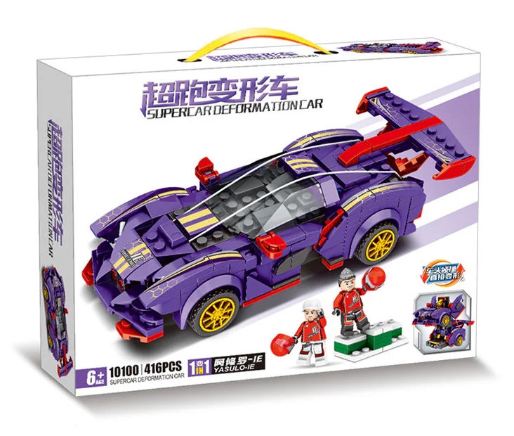 TRANSMUTATION VEHICLE: AZURO IE COLLISION DEFORMATION 明迪 minGDi/磊宝 LEIBAO 10100 image 1