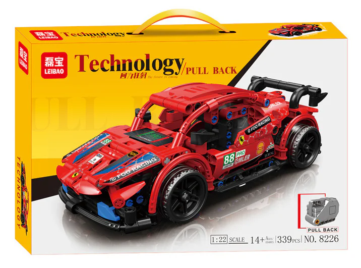Back-to-back, tech-to-back, red 明迪 minGDi/磊宝 LEIBAO 8226 image 1