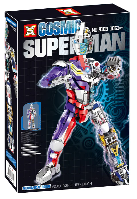 Half-mechanical Ot Heroes Superman 双象 SX 9103