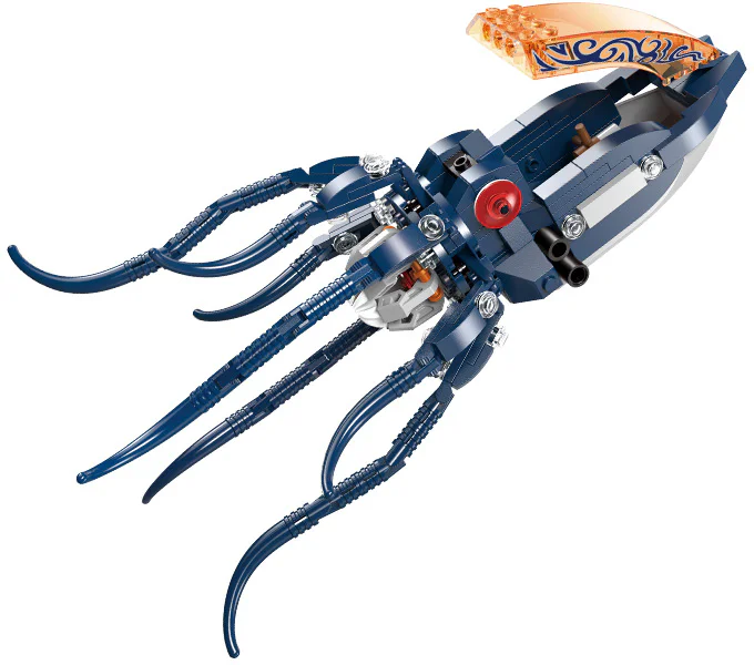 The legendary pirate: the robot squid 启蒙 QMAN/ENLIGHTEN/Keeppley 1305 image 2