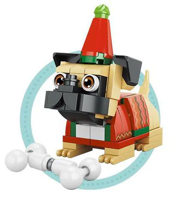 12, Kirky, Beagle, Weenie, Chinese Sanddog, Husky, Chenari, Sphinx Cat, Siamese Cat, Orange Cat, Orchid Cat, Short Blue Cat, Short Tiger Cat 方橙积木 Forange FC8283 image 5