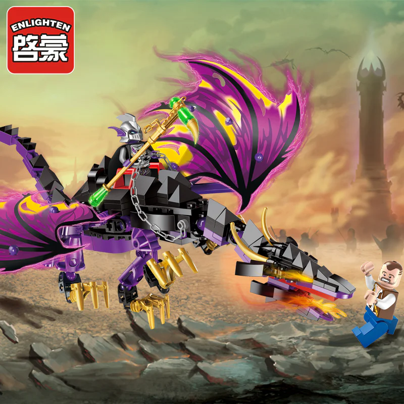 The Legendary Pirate: Flying Dragon of the Dead 启蒙 QMAN/ENLIGHTEN/Keeppley 1306 image 1