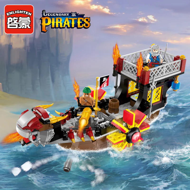 The legendary pirate: Son of the Sea 启蒙 QMAN/ENLIGHTEN/Keeppley 1307 image 1