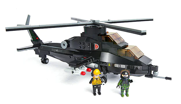 Military heavy weapons: armed helicopters 古迪 GUDI 20405 image 1