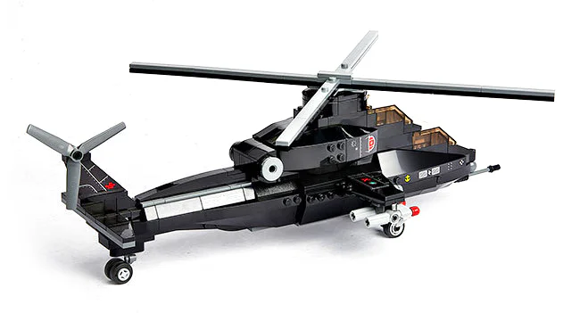 Military heavy weapons: armed helicopters 古迪 GUDI 20405 image 2
