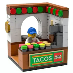 Taco snack stand
