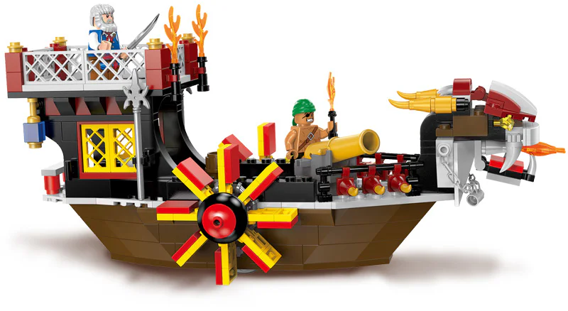 The legendary pirate: Son of the Sea 启蒙 QMAN/ENLIGHTEN/Keeppley 1307 image 3