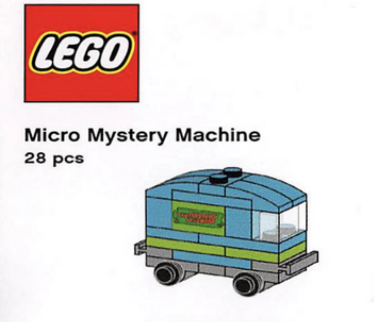 Scooby: Micro Mystery Machine 乐高 LEGO MYSTERYMACHINE image 1