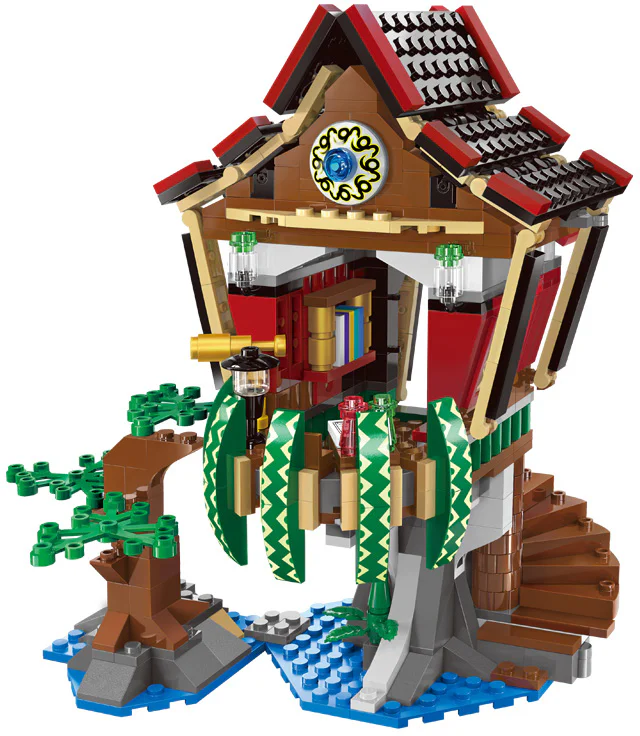 The Legendary Pirate: The Wizard's House 启蒙 QMAN/ENLIGHTEN/Keeppley 1309 image 2