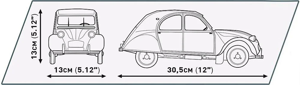 Iron Dragon 2CV Charleston COBI 24341 image 14