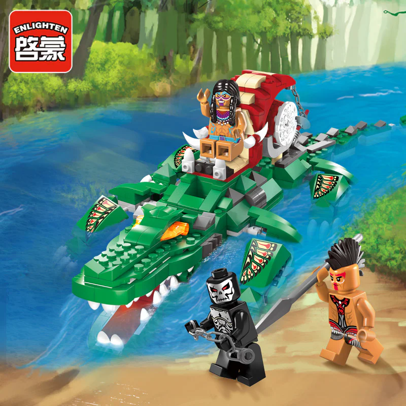 The legendary pirates: the fury crocodiles 启蒙 QMAN/ENLIGHTEN/Keeppley 1310 image 3