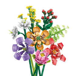 Flower beams, eight and one