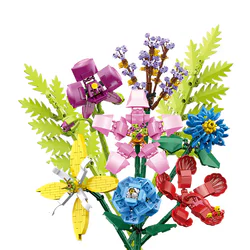 Flower beams, eight and one