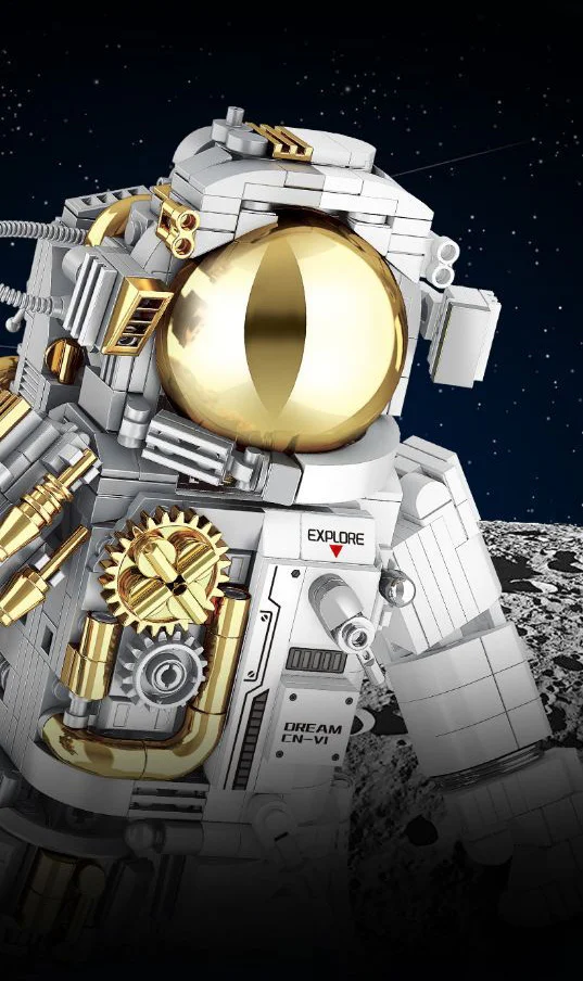 Technological fashion: A limited version of semi-mechanical astronauts 集世嘉GISEGA G8901 image 2