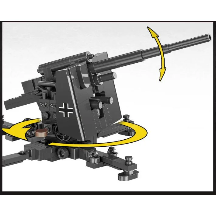 HEROES COMPANY 3: 88 MM FLAK COBI 3047 image 5