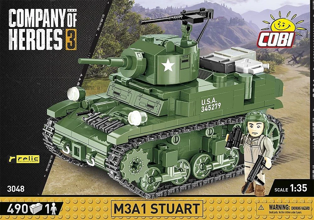 HEROES COMPANY 3:M3A1 STUART COBI 3048 image 3