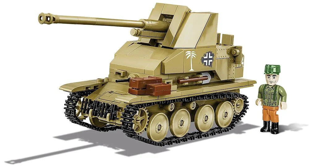 Heroes Company 3: German Weasel Marder III Sd. Kfz.139 Tank Slash Vehicle COBI 3050