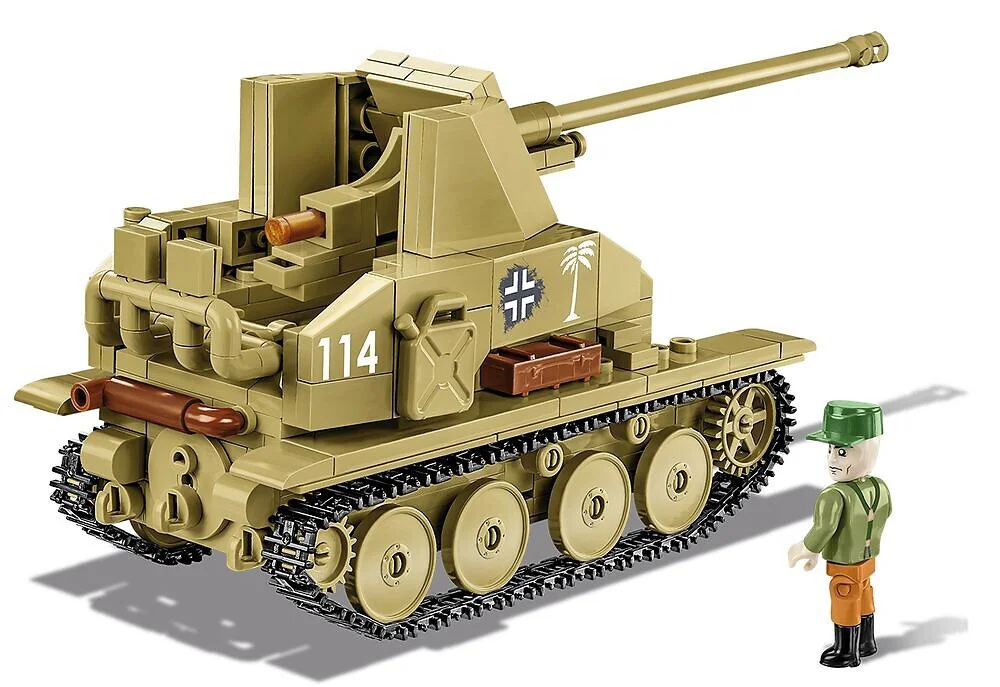 Heroes Company 3: German Weasel Marder III Sd. Kfz.139 Tank Slash Vehicle COBI 3050 image 1