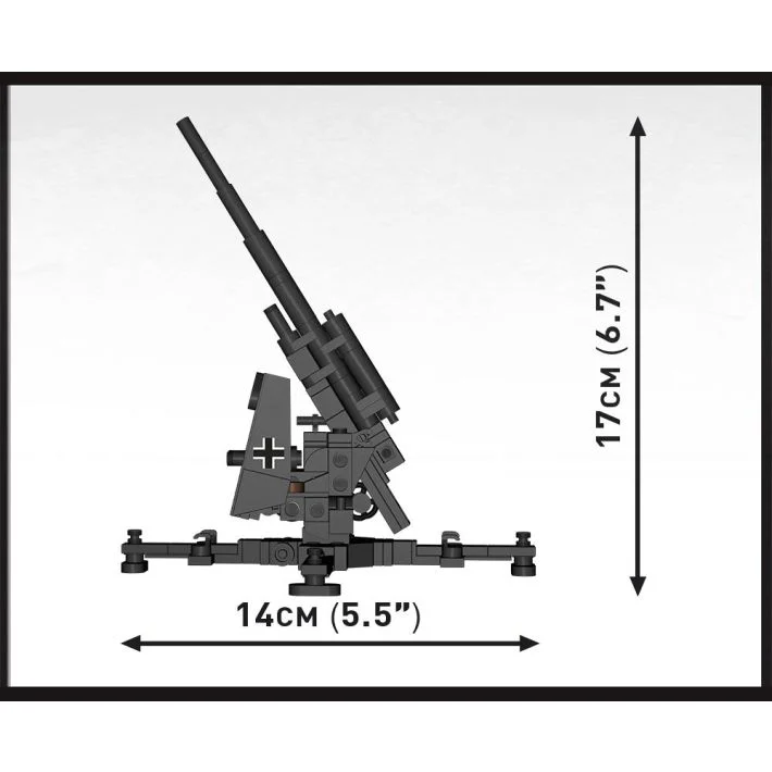 HEROES COMPANY 3: 88 MM FLAK COBI 3047 image 8