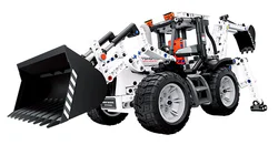 Combine excavator loader