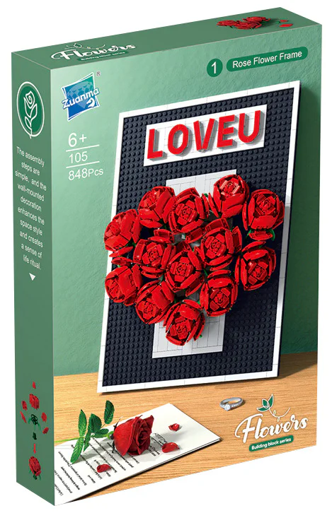 Rose Image Frame 钻马Zuanma 105 image 1