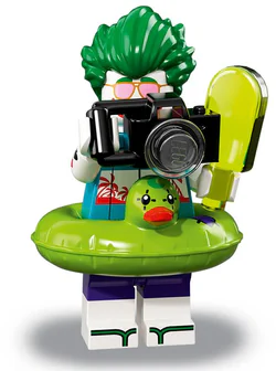 Tropical Clown Boy: Hot-Tempered Little Jester