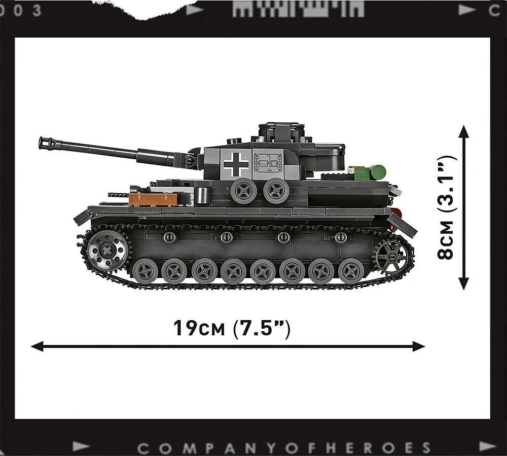 HEROES COMPANY 3:4 TANK G COBI 3045 image 10