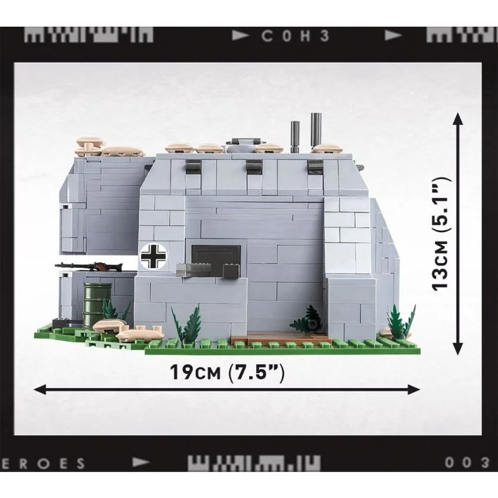 Heroes Company 3: German positions COBI 3043 image 10