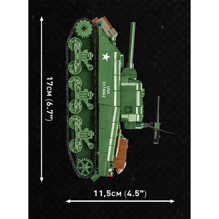 HEROES COMPANY 3: SHERMAN M4A1 COBI 3044 image 14