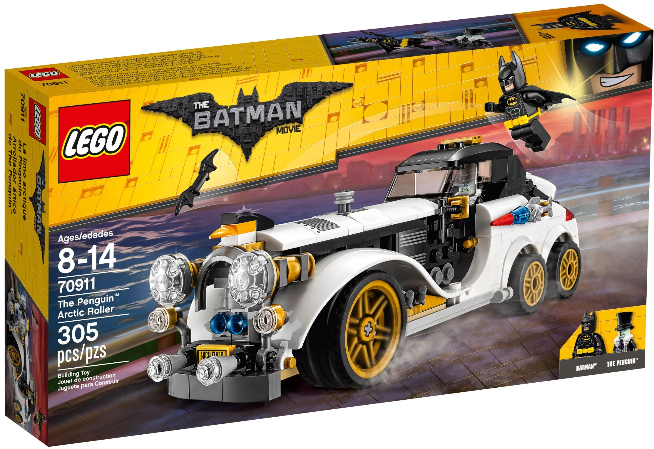 Penguin Man's Arctic Flying Car SY872 image 1