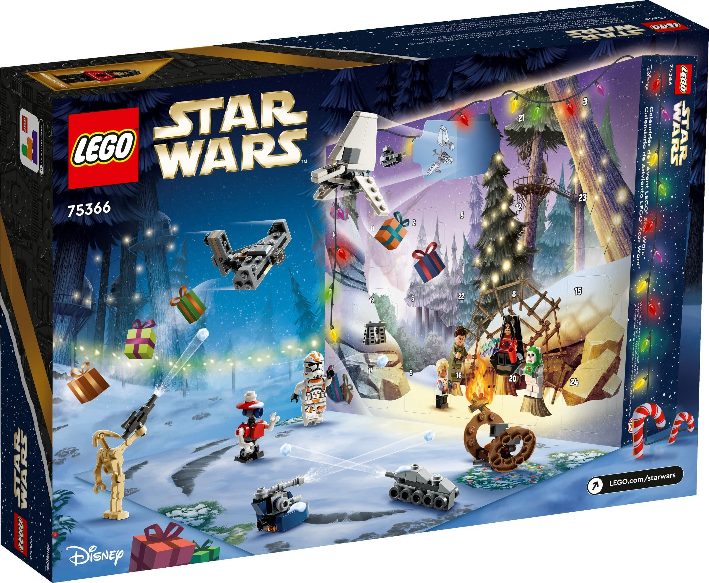 Star Wars 2023 Christmas Last Calendar 乐高 LEGO 75366 image 2