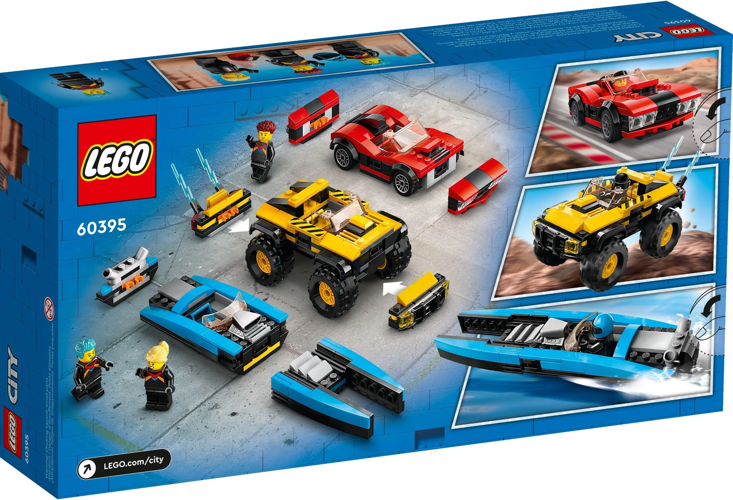 Modified racing cars 乐高 LEGO 60395 image 6
