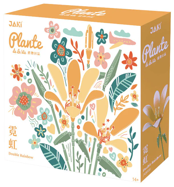Plant log: lilies neon 佳奇积木 JAKI JK26103 image 1