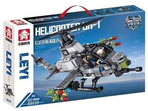 Cobra helicopter 乐毅积木 88039