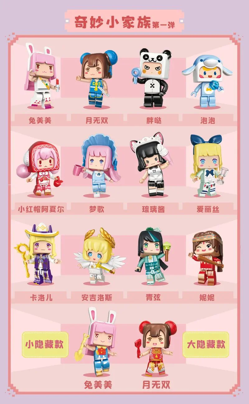 Miniworld, my wonder family, first round 启蒙 QMAN/ENLIGHTEN/Keeppley 72035 image 1