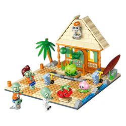 Vegetables in Great War: Giant Wave Beach scene set