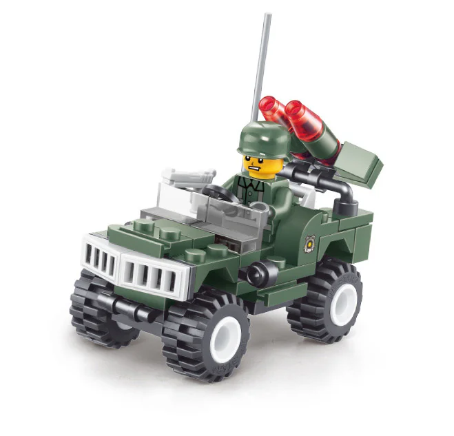 Military combat on land: sentry posts 杰星 JIESTAR 23019 image 2