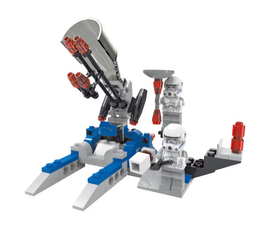 Star Corps: Aggressor Robot, Invader Base, Invader Warship 杰星 JIESTAR 20208 image 2