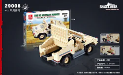 ANTI-TERRORIST FORCE: H-2 MILITARY HUMMER