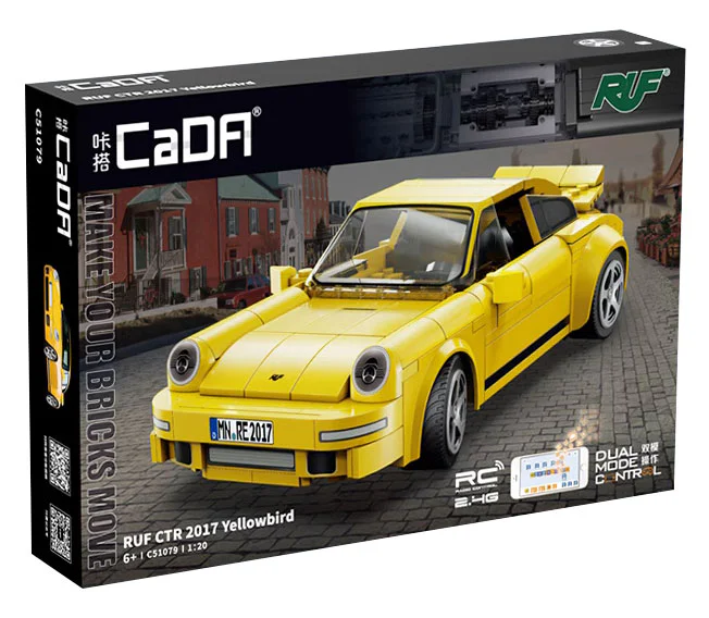 RUF CTR 2017 YELLOWBIRD RACER 咔搭 CaDA/双鹰 DoubleE C51079 image 2