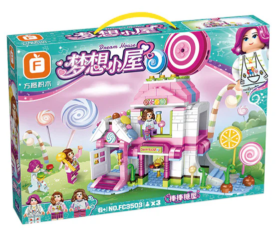 Dream hut: Lollipop house 方橙积木 Forange FC3503 image 2